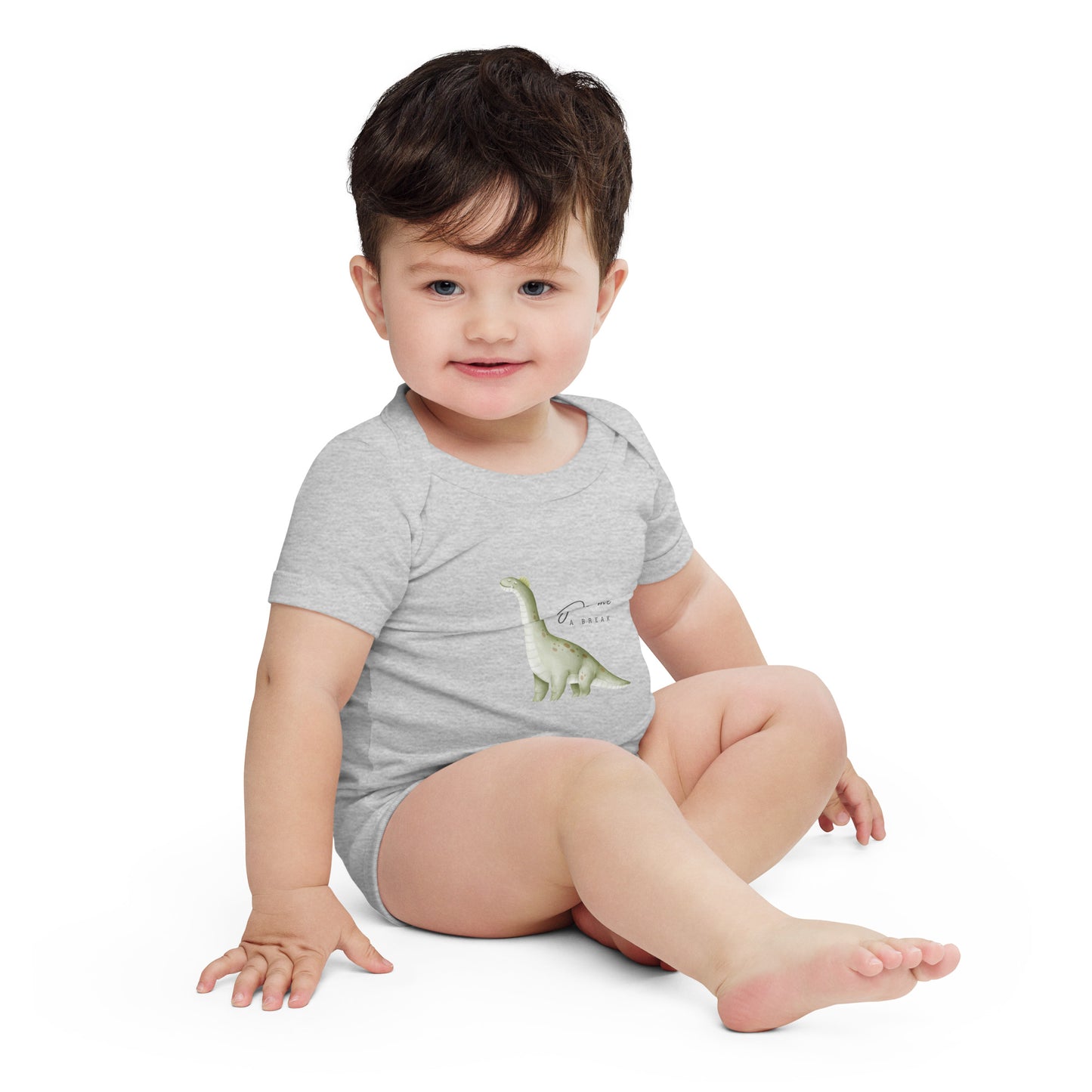 Dino Baby short sleeve one piece
