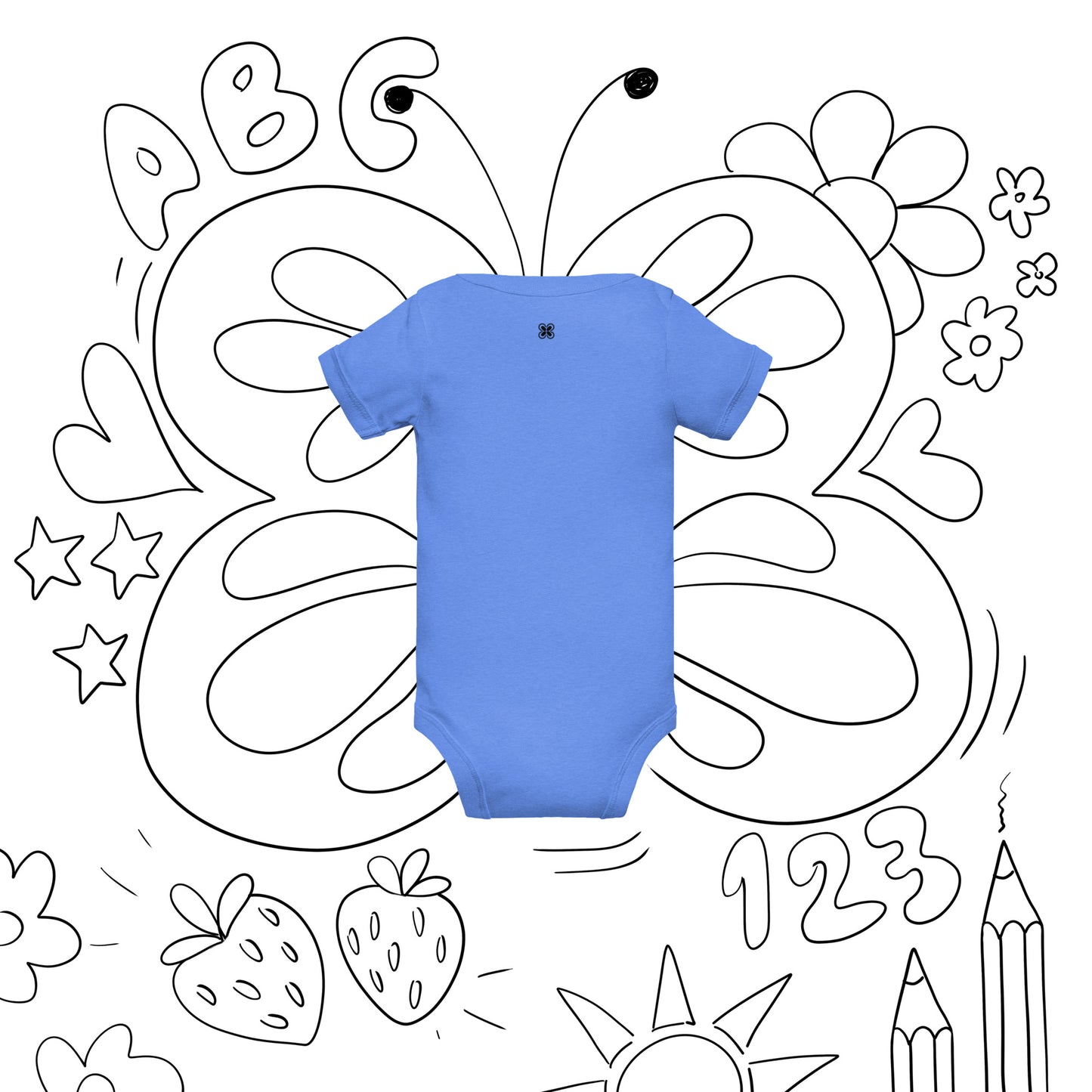 Dino Baby short sleeve one piece