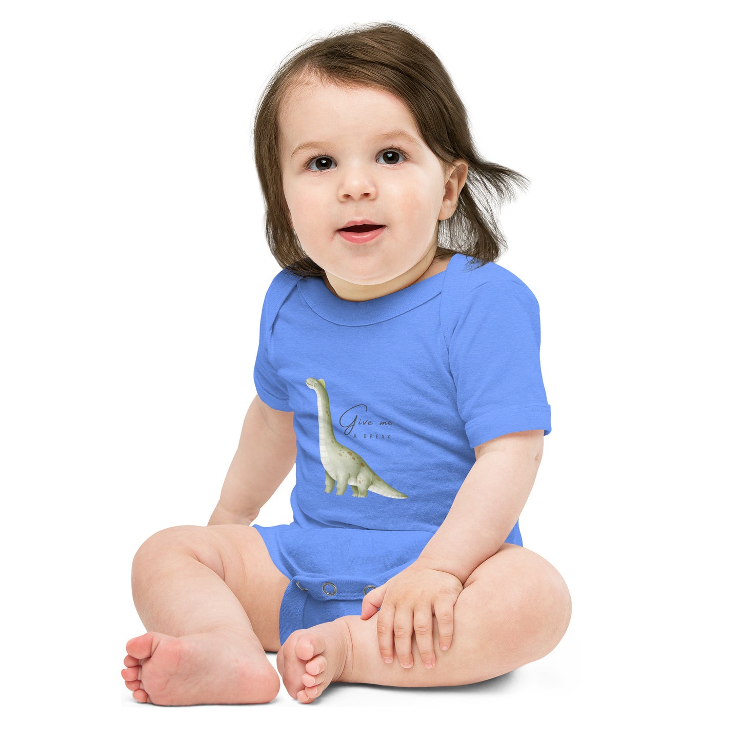 Dino Baby short sleeve one piece