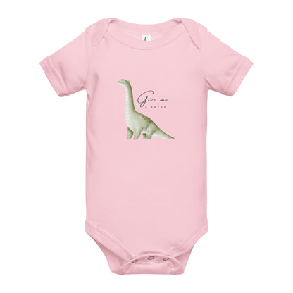 Dino Baby short sleeve one piece