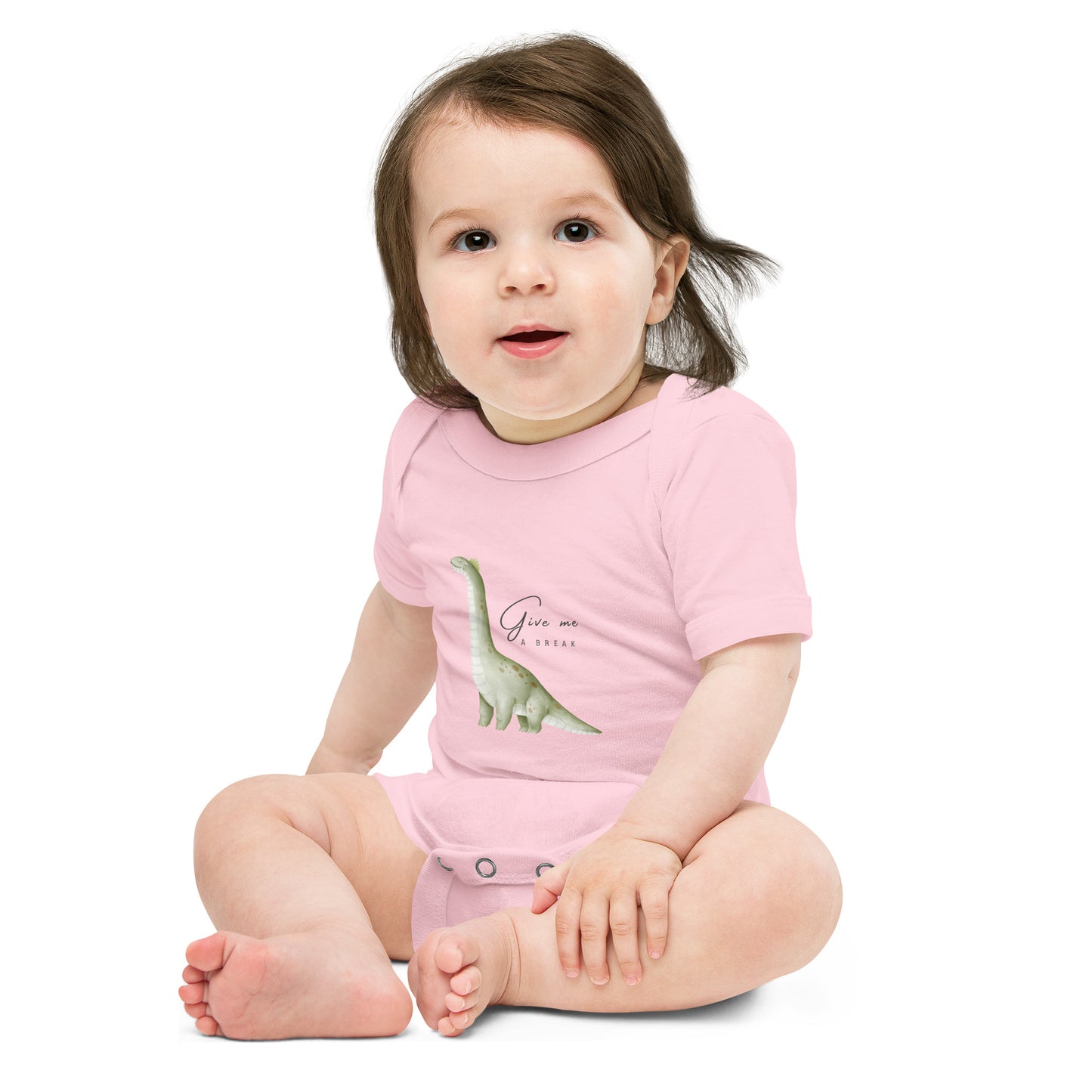 Dino Baby short sleeve one piece