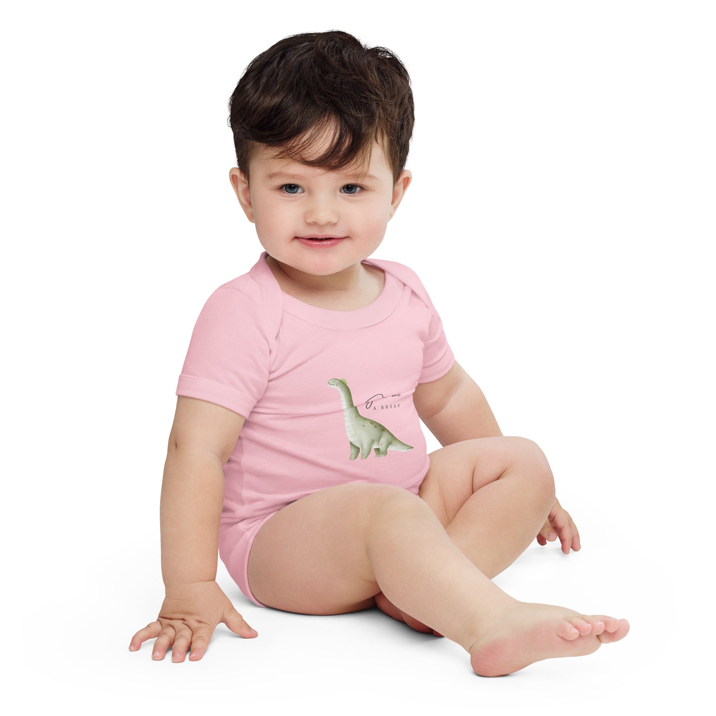 Dino Baby short sleeve one piece
