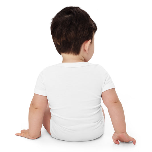 Solid Color Baby short sleeve one piece