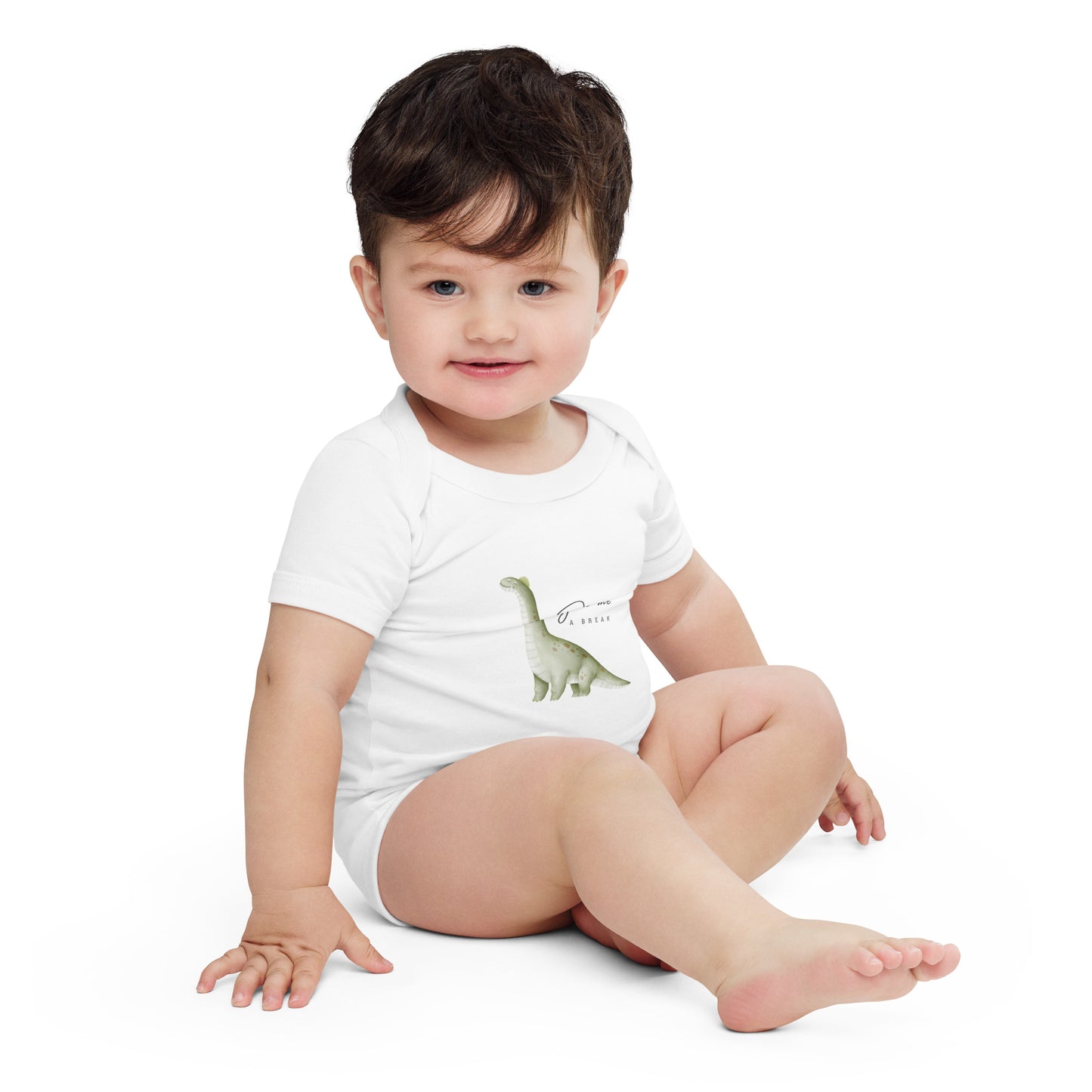 Dino Baby short sleeve one piece