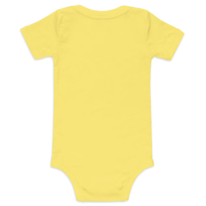 Solid Color Baby short sleeve one piece