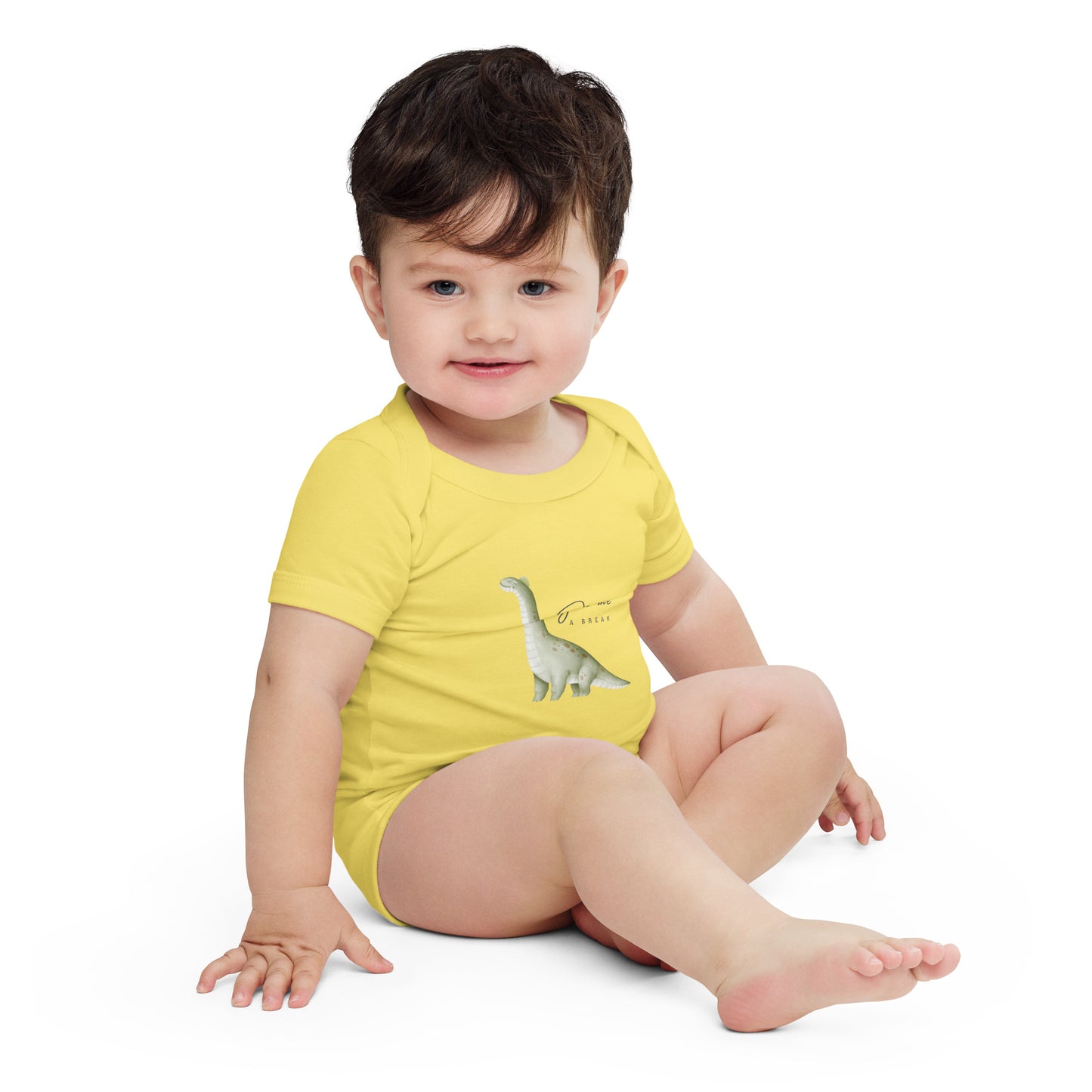 Dino Baby short sleeve one piece