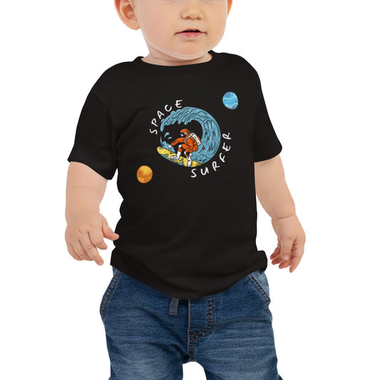 Space Surfer Baby Jersey Short Sleeve Tee