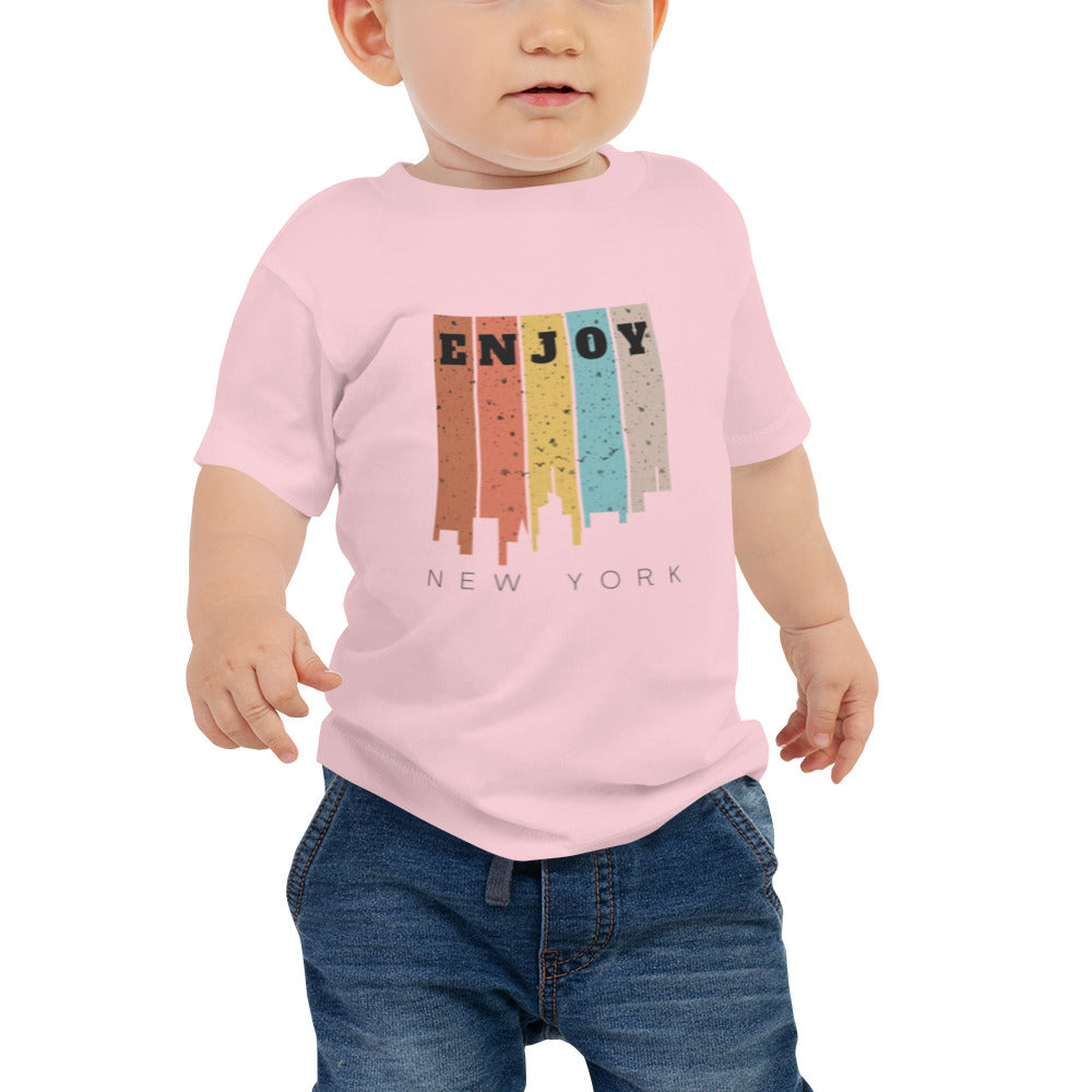 Enjoy New York Baby Jersey Short Sleeve Tee