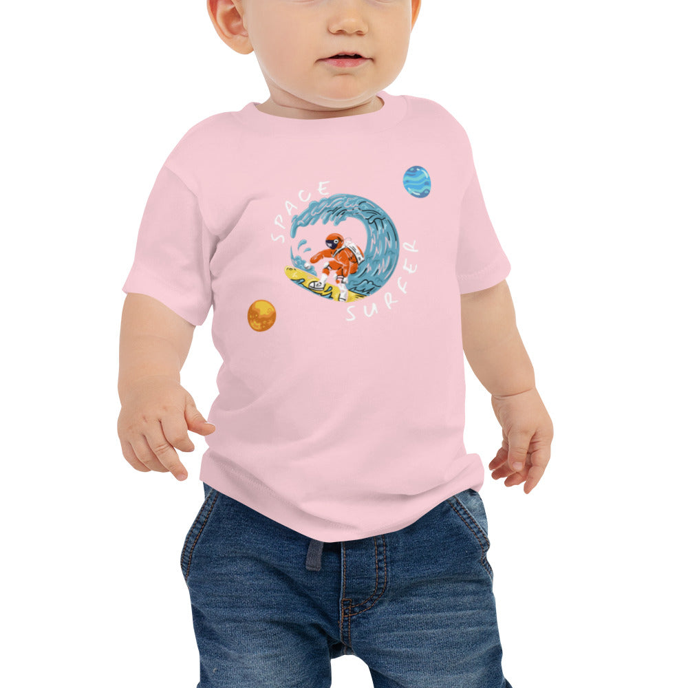 Space Surfer Baby Jersey Short Sleeve Tee