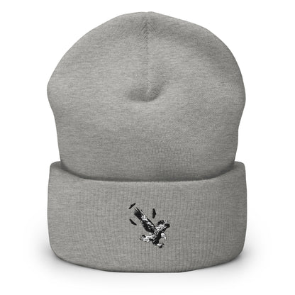 Cuffed Eagle Beanie
