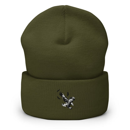Cuffed Eagle Beanie