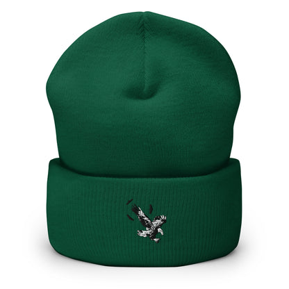 Cuffed Eagle Beanie