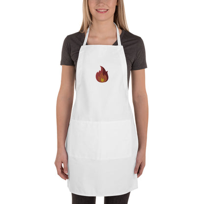 Fire Embroidered Apron
