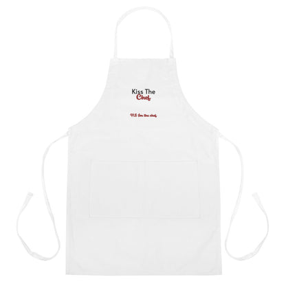Kiss The Chef Embroidered Apron