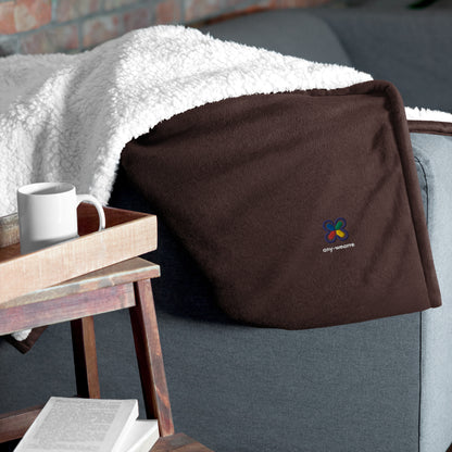 Premium sherpa blanket