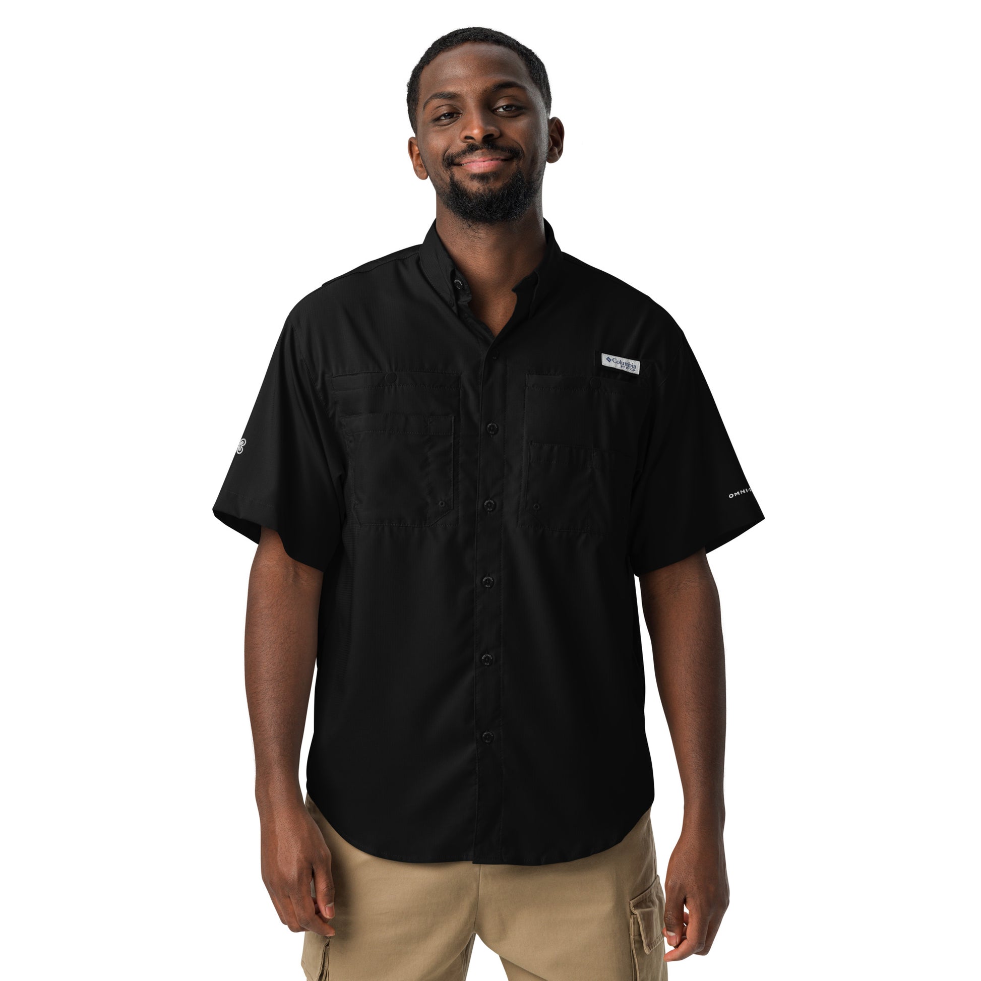 Men’s Columbia short sleeve button shirt$58.50