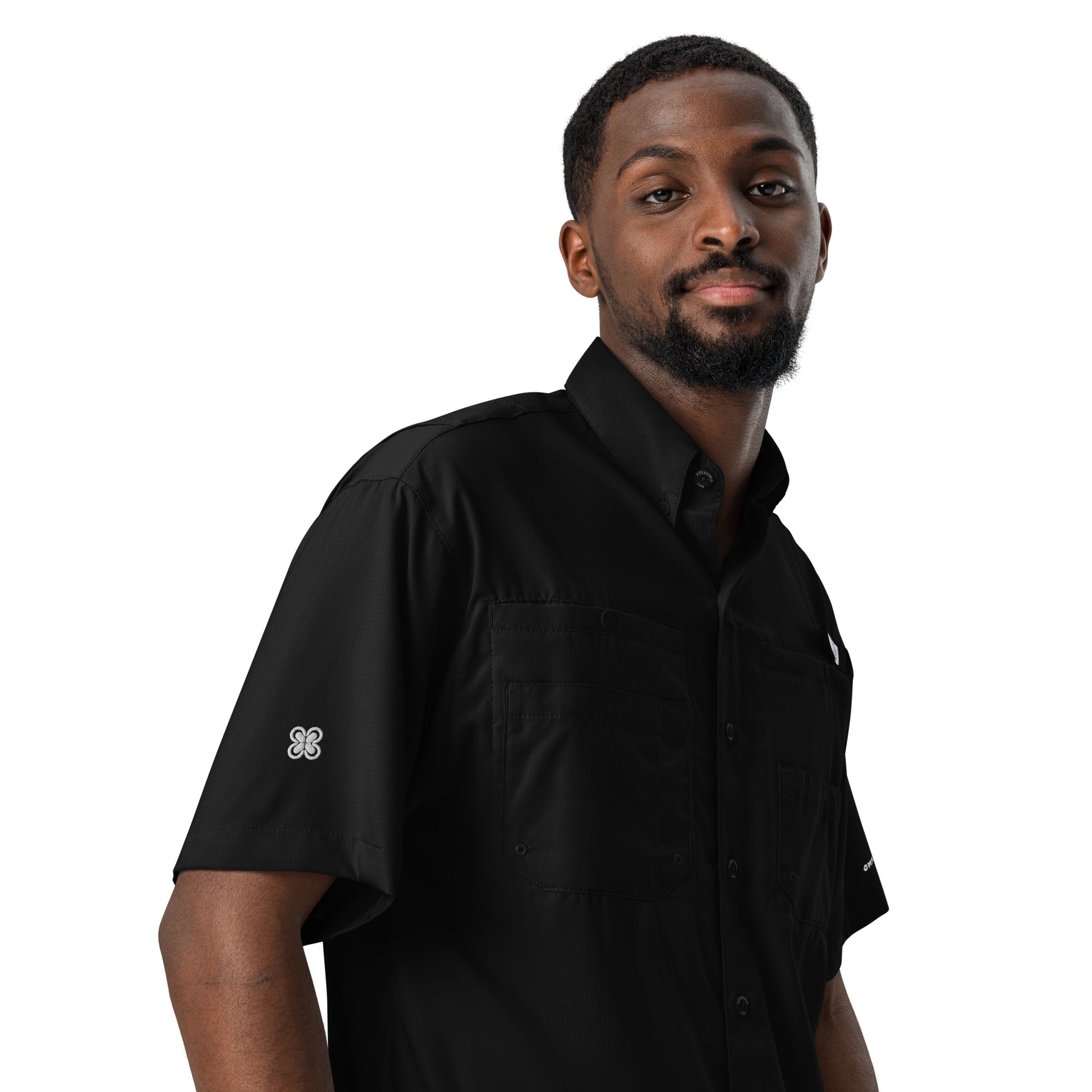 Men’s Columbia short sleeve button shirt$58.50