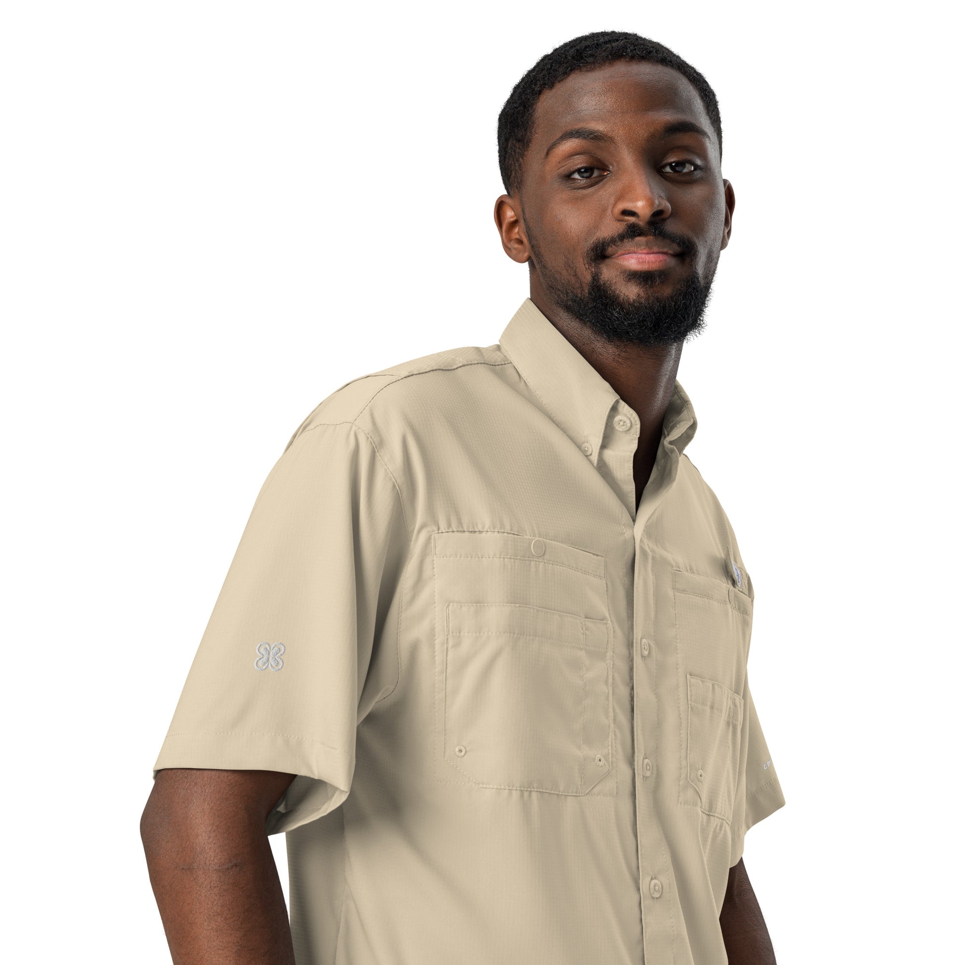 Men’s Columbia short sleeve button shirt$58.50