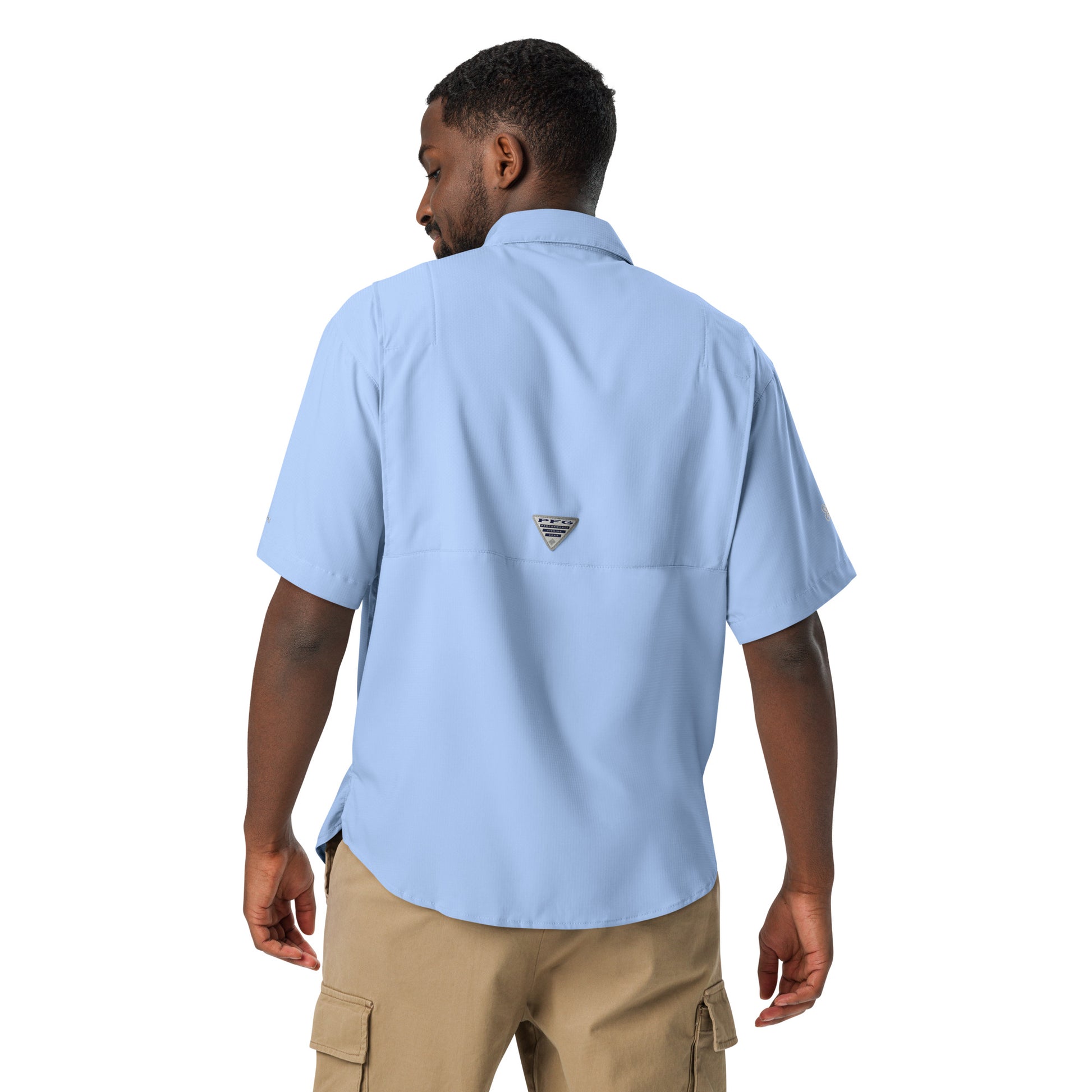 Men’s Columbia short sleeve button shirt$58.50