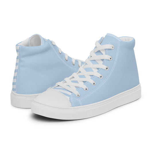 Men’s high top canvas shoes