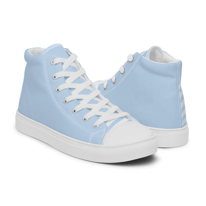 Men’s high top canvas shoes