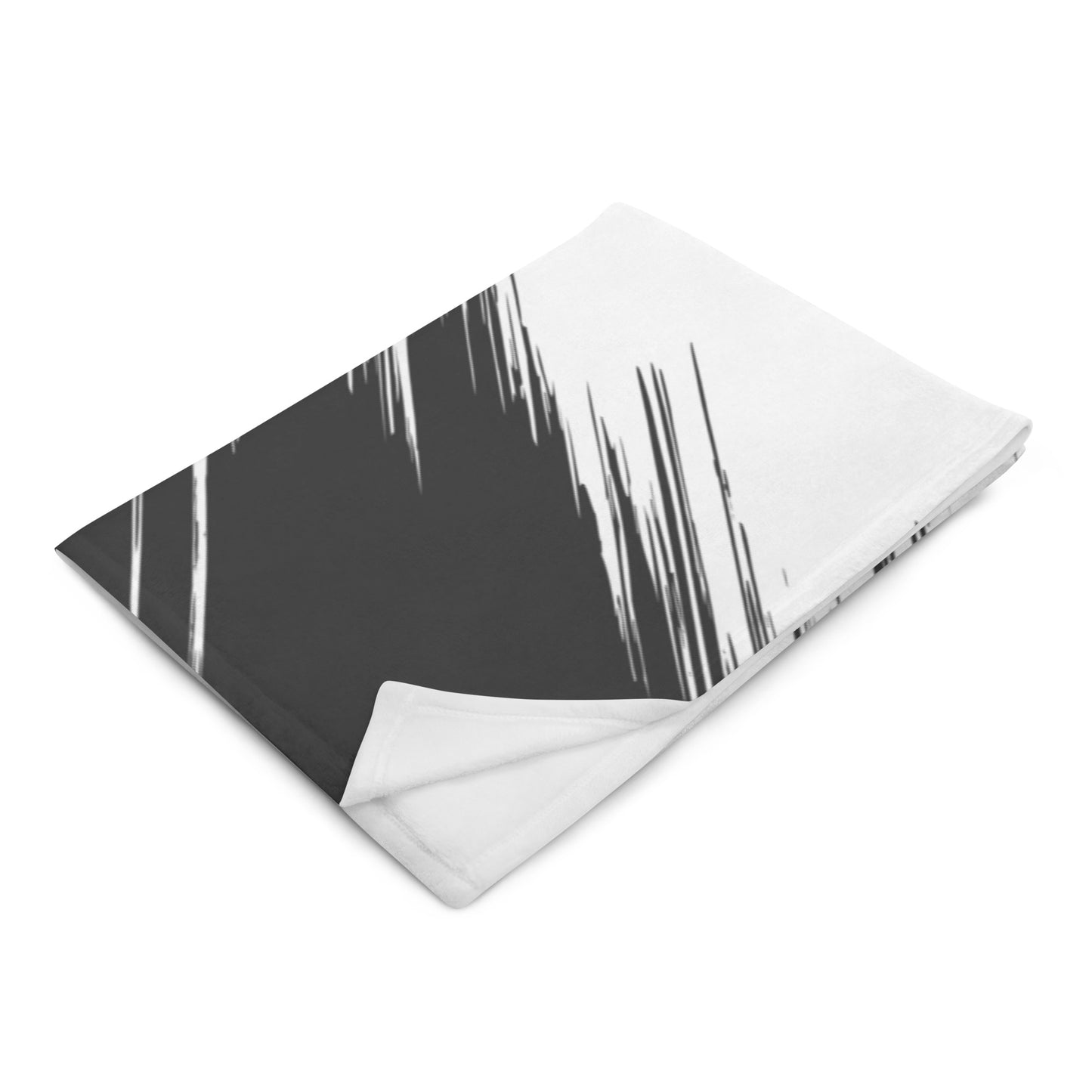 Grey-White Throw Blanket