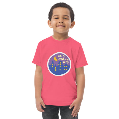 Mid-Night City Toddler jersey t-shirt