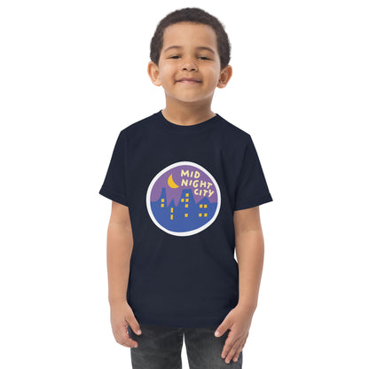 Mid-Night City Toddler jersey t-shirt