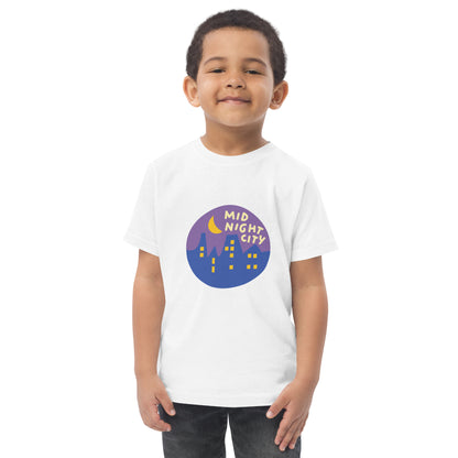 Mid-Night City Toddler jersey t-shirt