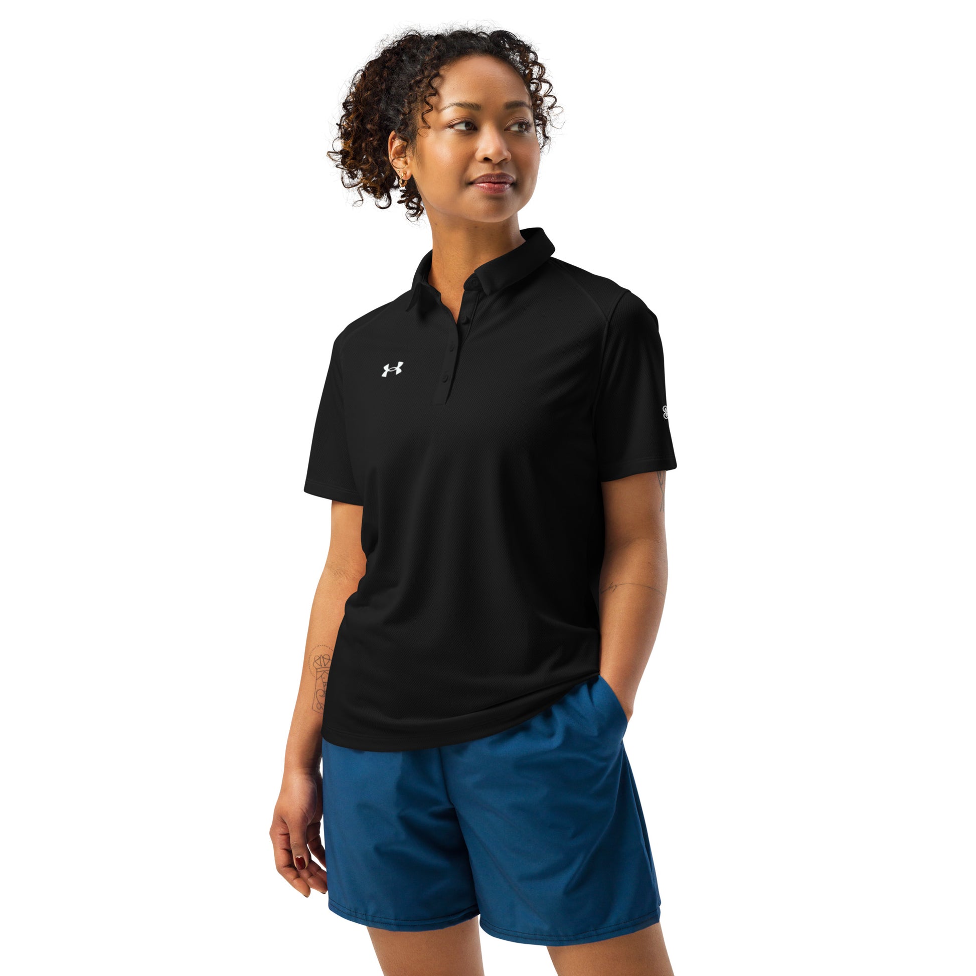 Any-Wearre X Under Armour® women’s polo$53.00