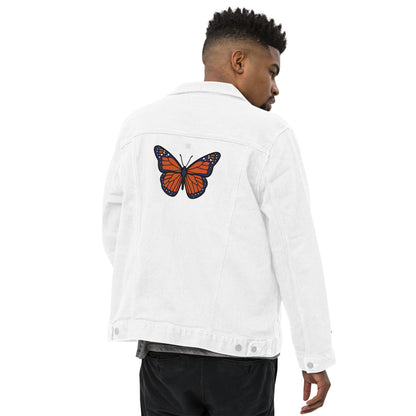 Butterfly Unisex denim jacket