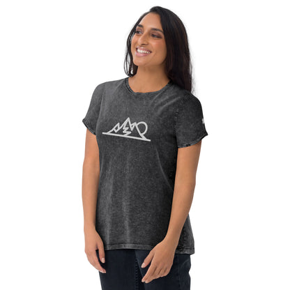 Mountains Denim T-Shirt