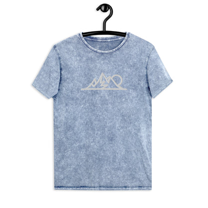 Mountains Denim T-Shirt