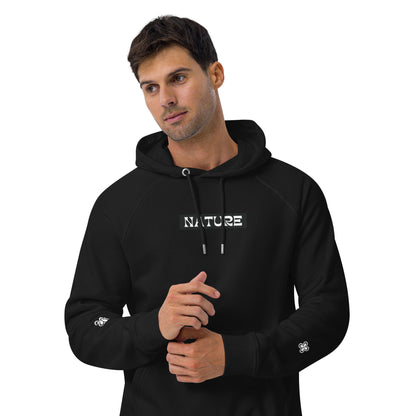 Nature Unisex eco raglan hoodie