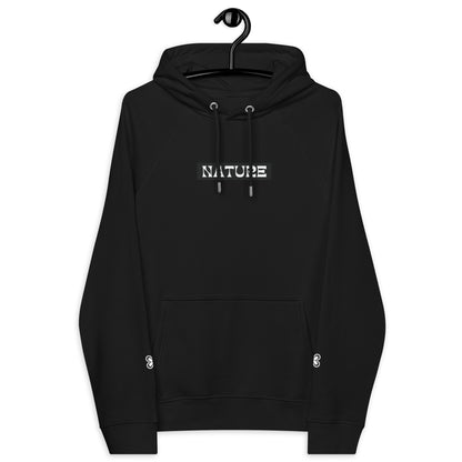 Nature Unisex eco raglan hoodie