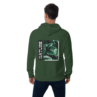 Nature Unisex eco raglan hoodie