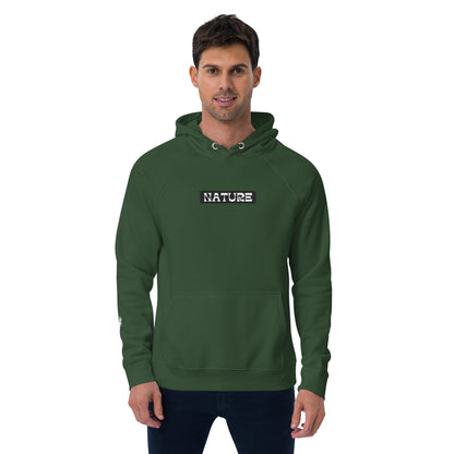 Nature Unisex eco raglan hoodie
