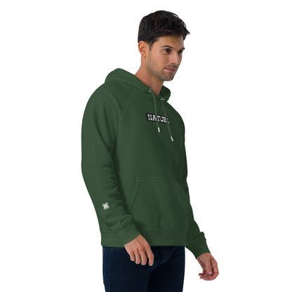 Nature Unisex eco raglan hoodie