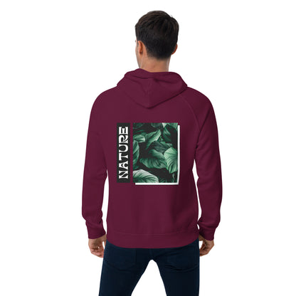 Nature Unisex eco raglan hoodie