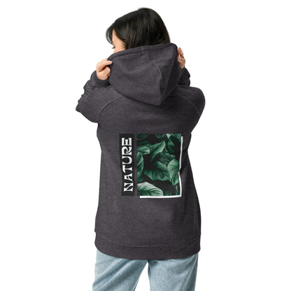 Nature Unisex eco raglan hoodie