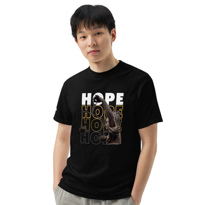 HOPE Unisex garment-dyed heavyweight t-shirt