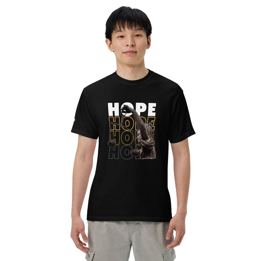 HOPE Unisex garment-dyed heavyweight t-shirt