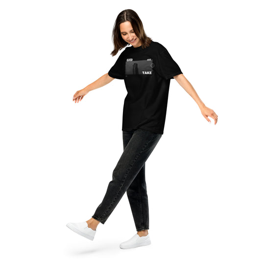 Take Unisex garment-dyed heavyweight t-shirt
