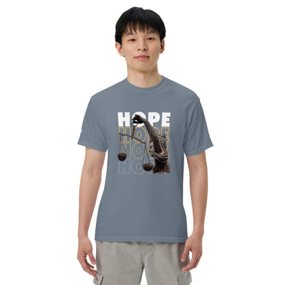 HOPE Unisex garment-dyed heavyweight t-shirt