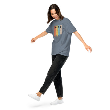 Enjoy Unisex garment-dyed heavyweight t-shirt