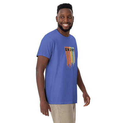 Enjoy Unisex garment-dyed heavyweight t-shirt