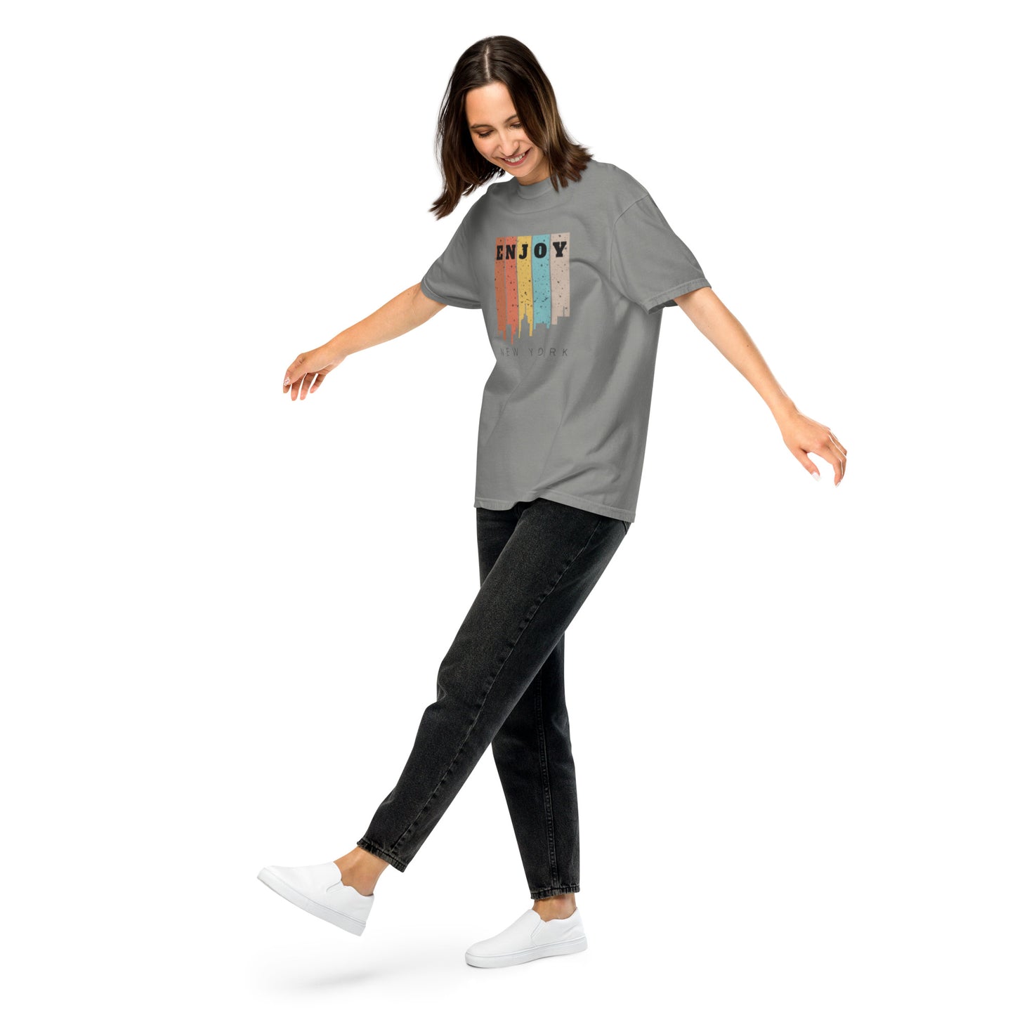 Enjoy Unisex garment-dyed heavyweight t-shirt