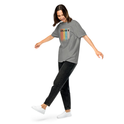 Enjoy Unisex garment-dyed heavyweight t-shirt