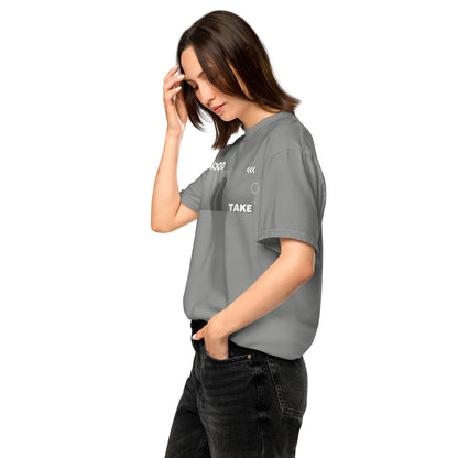 Take Unisex garment-dyed heavyweight t-shirt