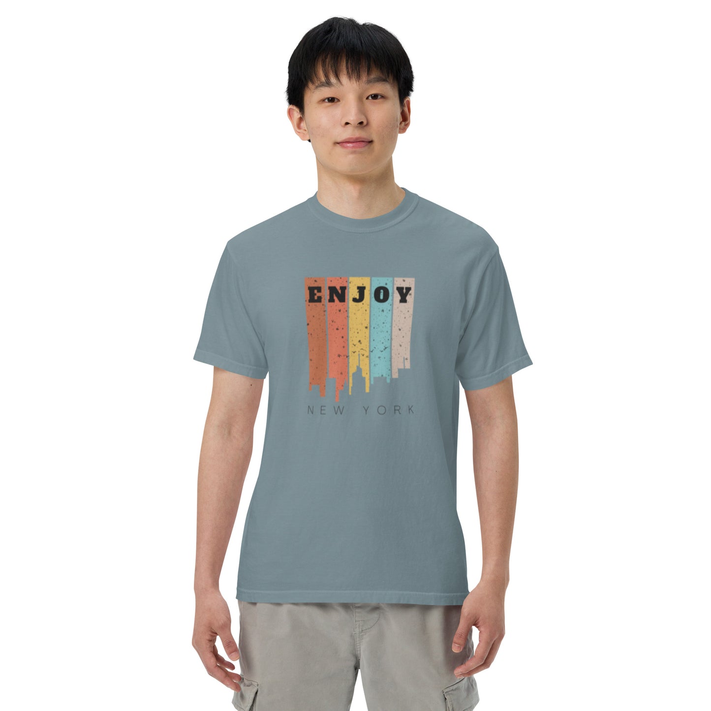 Enjoy Unisex garment-dyed heavyweight t-shirt